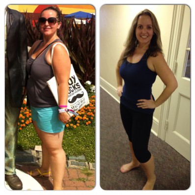Amanda's went from 190 lbs to 150 lbs in 5 months eating clean and doing 2 Core Fusion classes/week! 